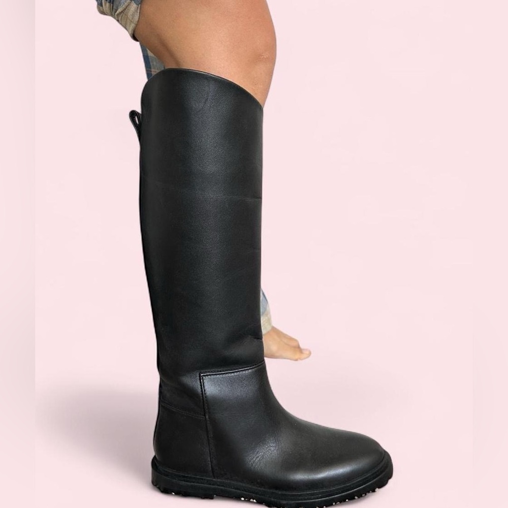 Steve Madden Black Over the Knee Boots